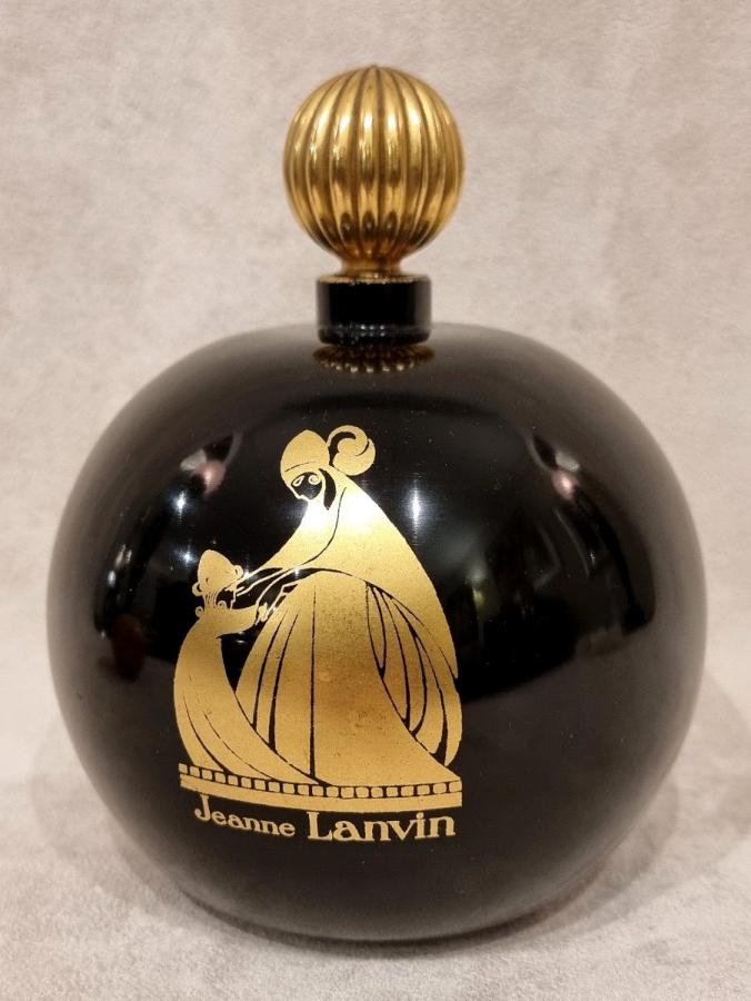 Jeanne Lanvin Paul Iribe Armand Rateau Art Deco Black Ball Bottle , More Informations...