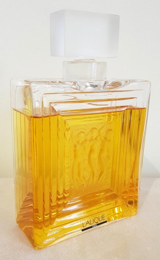 Lalique France Model Duncan Crystal Perfume Bottle , More Informations...