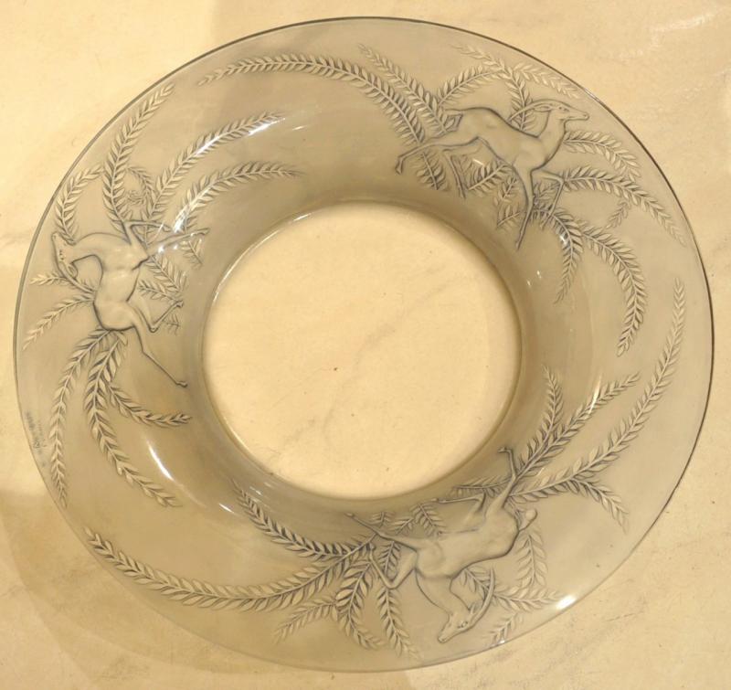 RenÃ© Lalique Bowl GAZELLES Art dDeco 1925, More Informations...