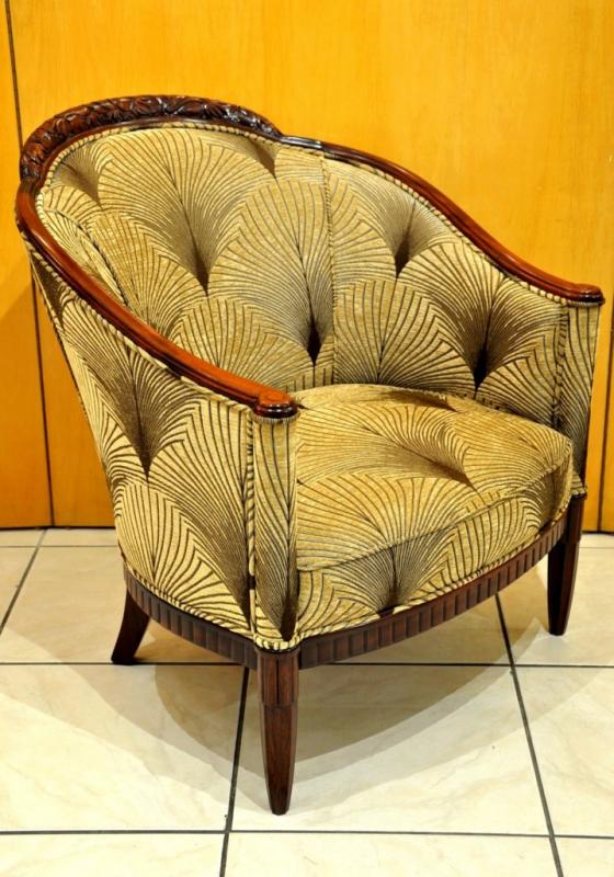 AndrÃ© GROULT PAIR of ARMCHAIRS  ART DECO 1920-1925, More Informations...