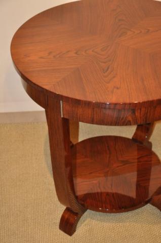 ERIC BAGGE TABLE in rosewood ART DECO period 1930, More Informations...