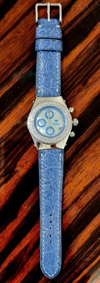 Technomarine Swiss Made Technodiamond Chronograph Watch Diamonds , More Informations...