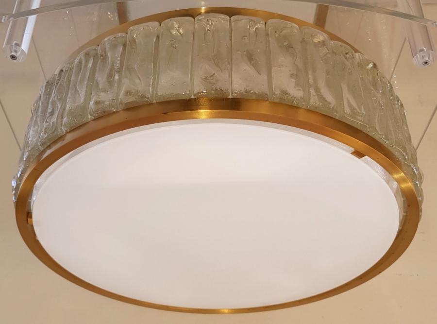 Jean Perzel Ceiling Light Model Necklace From The Queen Design 1970 , More Informations...