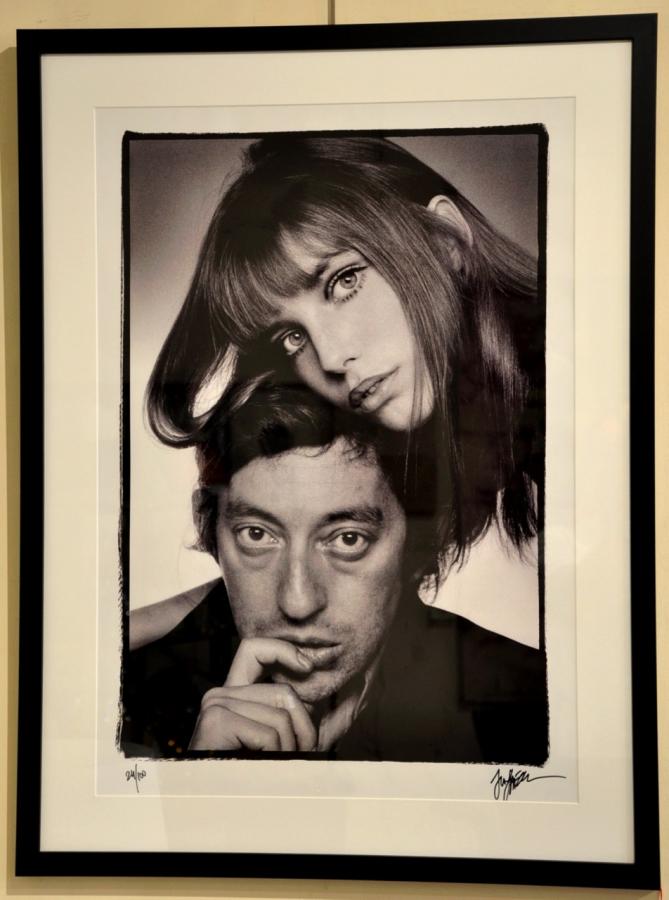 Gainsbourg & Birkin By Just Jaeckin Photo Silver Print From 1976 , More Informations...