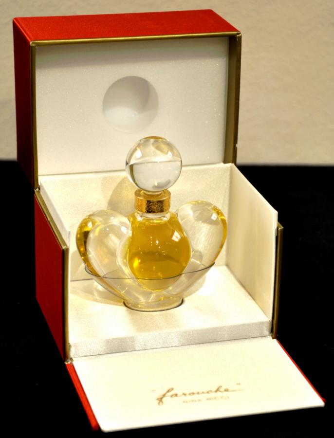 Nina Ricci Lalique Farouche Flacon Ã  Parfum 1974, Plus d'infos...