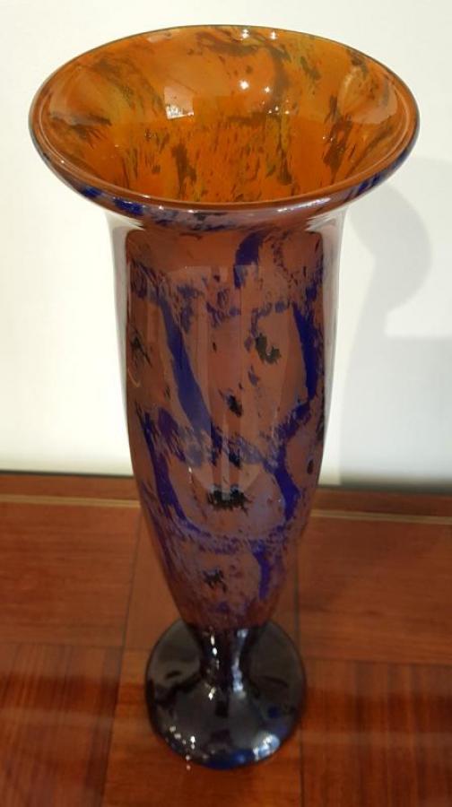 Charles Schneider Important Art Deco Vase 1920-1925 , More Informations...