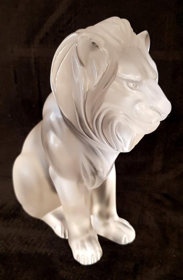 Lalique Marie Claude Lion Model Bamara Crystal 1987 , More Informations...