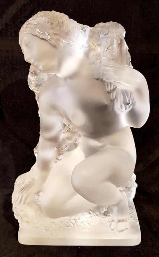 Lalique Statuette Spring Surtout 4 Seasons Circa 1960 , More Informations...