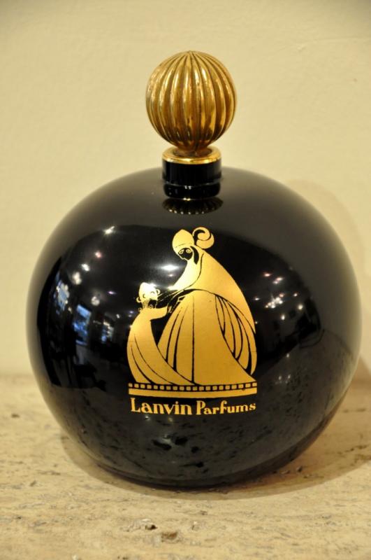 PAUL IRIBE & ARMAND RATEAU LANVIN PERFUMES BIG BOTTLE CIRCA 1950, More Informations...