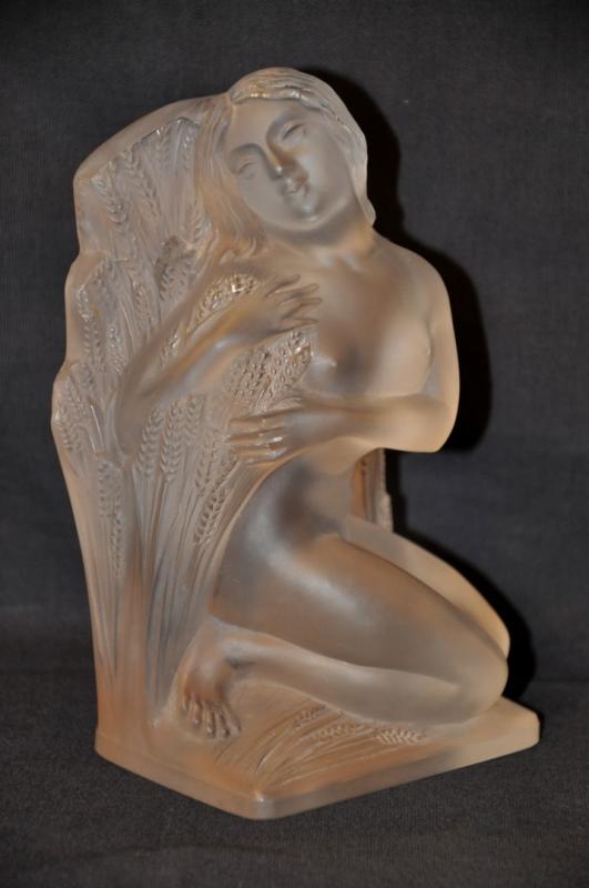 RenÃ© LALIQUE GLASS FIGURE SUMMER 4 SAISONS 1939, More Informations...