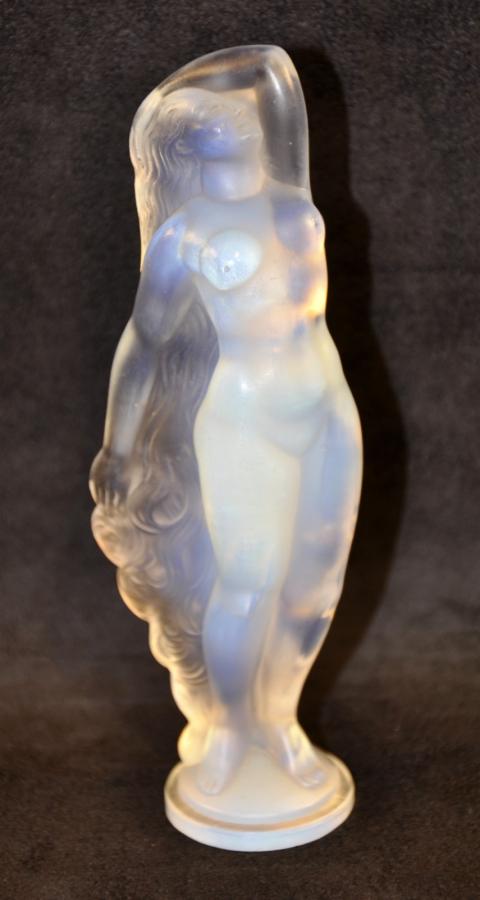 SABINO PARIS STATUETTE REVEIL OPALESCENT GLASS  Art DÃ©co 1930, More Informations...