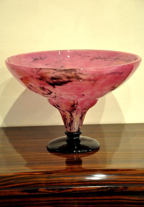 SCHNEIDER LARGE BOWL MARBRINE ART DECO 1920-1925, More Informations...