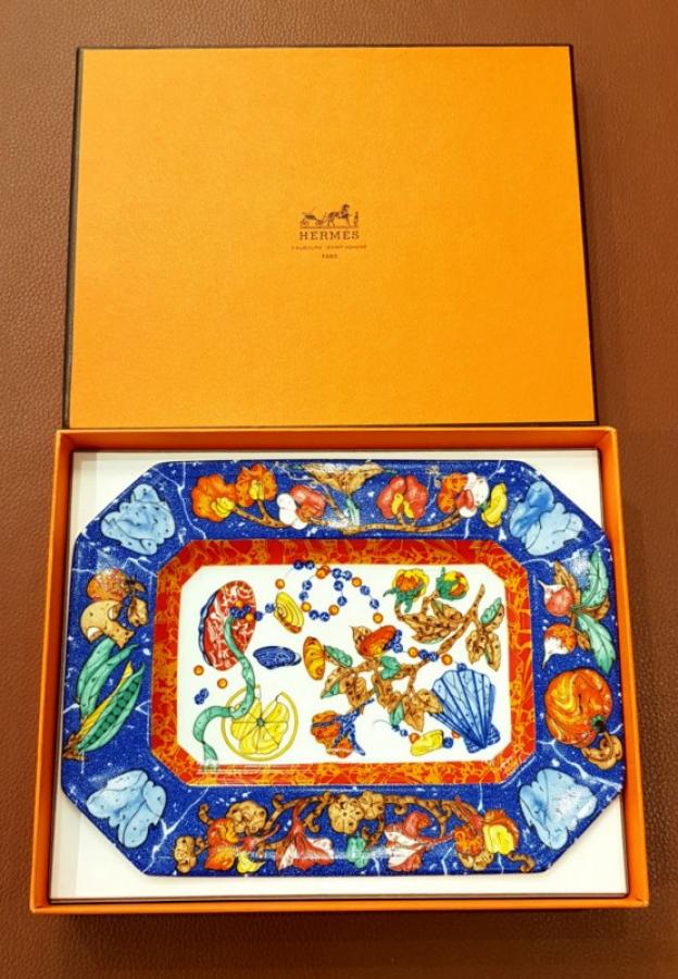 Hermès PARIS EMPTY POCKET MARQUETRY OF PIERRES D'ORIENT & D'OCCIDENT