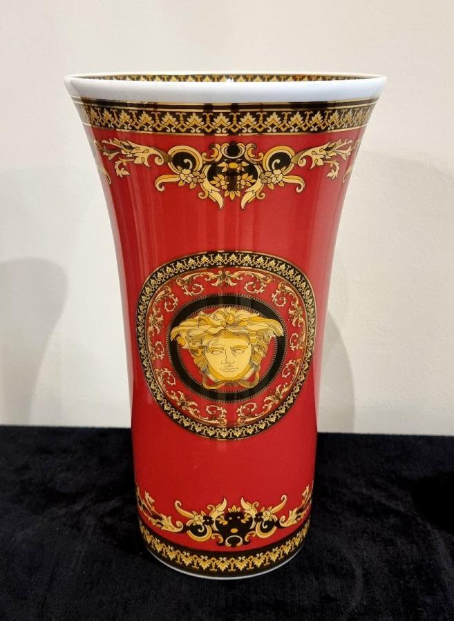 Versace Rosenthal Medusa Porcelain Vase , More Informations...