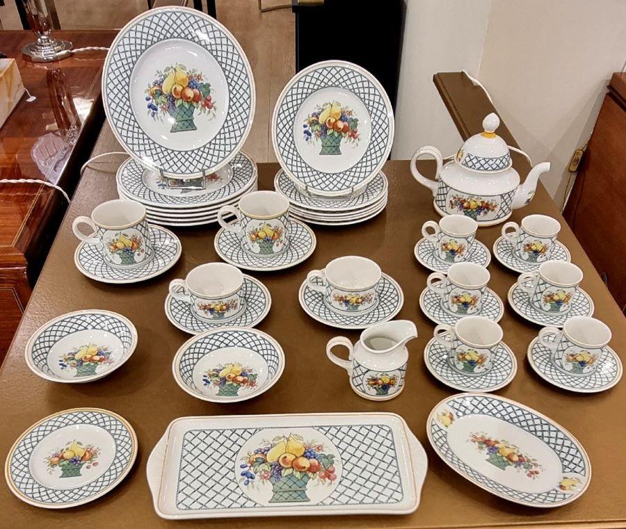 ☆ 希少Villeroy&Boch ☆BASKET ☆ Lot - Set Villeroy & Boch 
