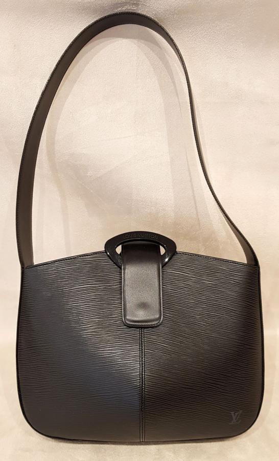 LOUIS VUITTON SAC NOIR CUIR Epi, Plus d'infos...