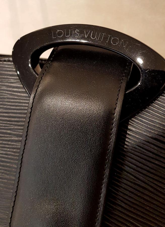 LOUIS VUITTON SAC NOIR CUIR Epi