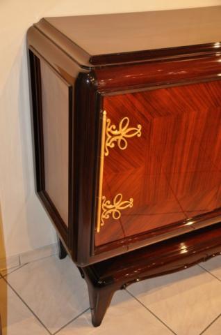 CABINET BY JEAN DESNOS  IN ROSEWOOD and MAHOGANY , More Informations...