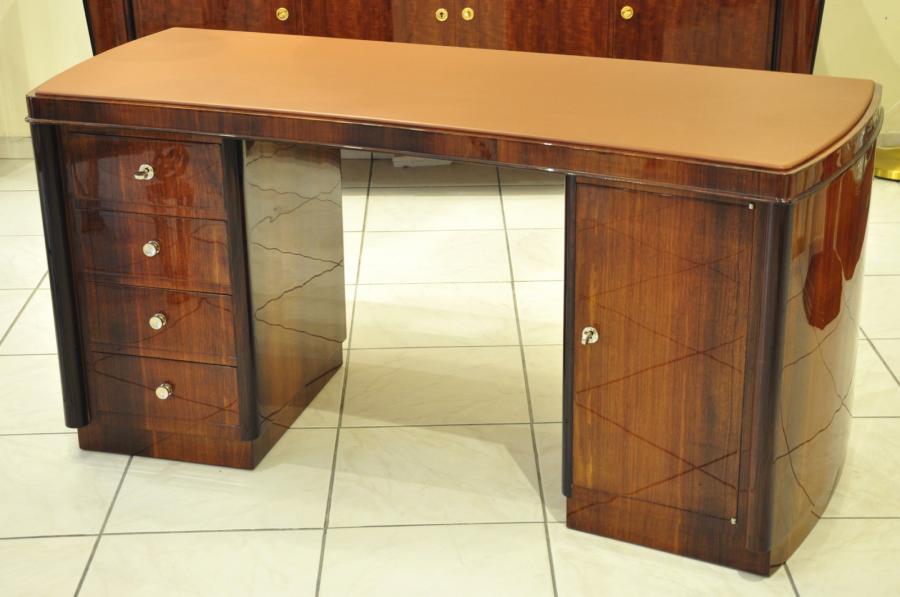 Dominique Desk Art Deco Rosewood 1930 , More Informations...