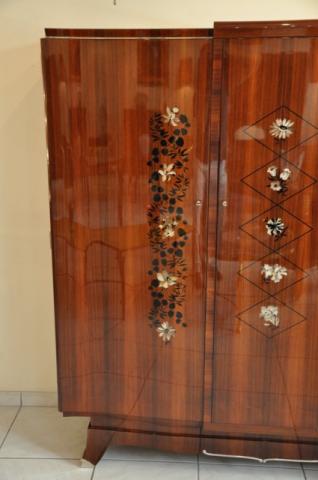 JULES LELEU CABINET MARQUETRY 1930-1940, More Informations...