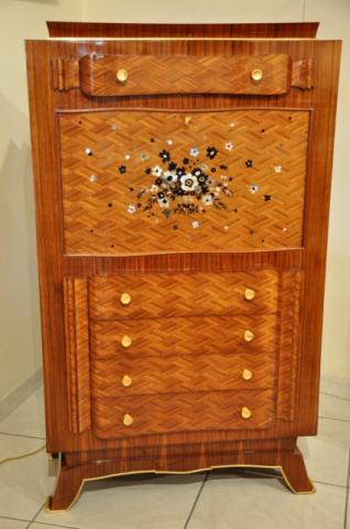 LELEU JULES SECRETAIRE  MARQUETRY 1946, More Informations...