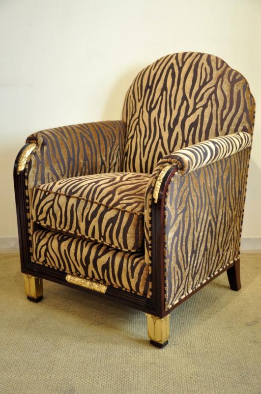 MONTAGNAC PIERRE PAUL PAIR of ARMCHAIRS ART DECO 1920-1925, More Informations...