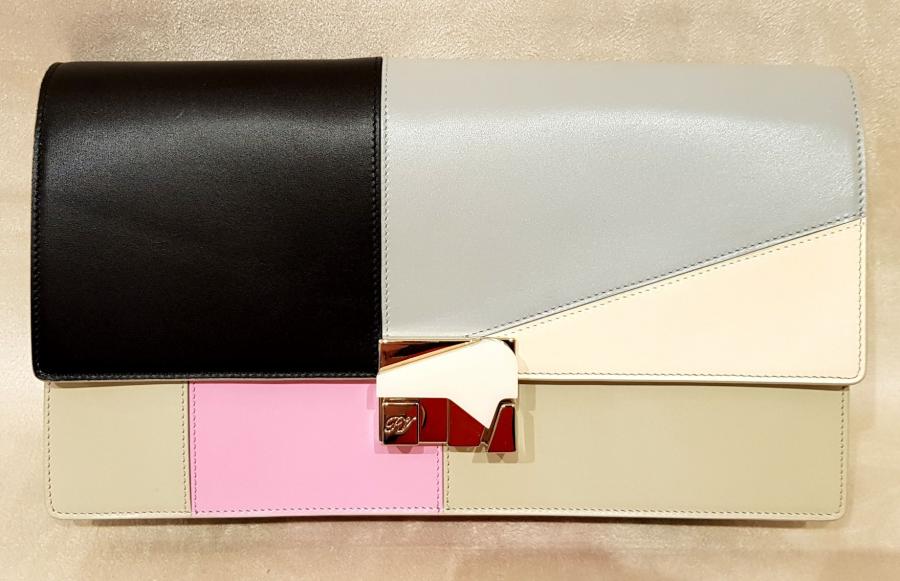 PATCHWORK LEATHER POUCH, More Informations...