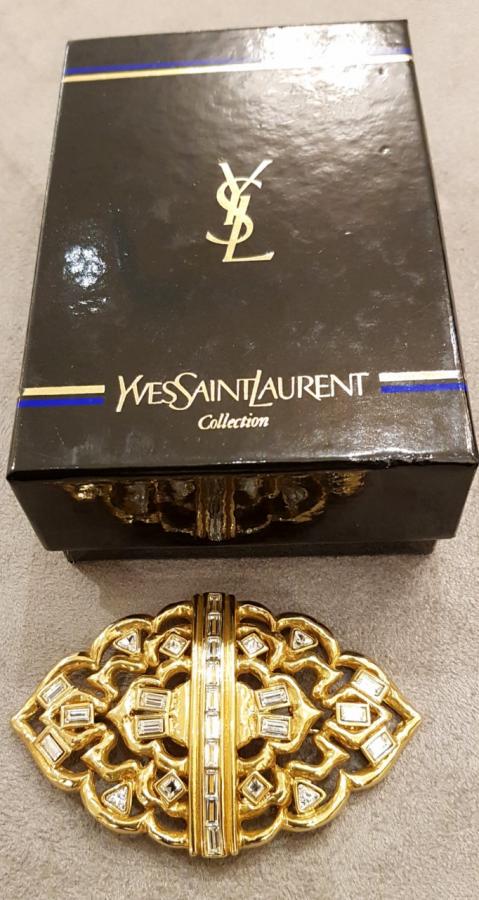 YVES SAINT LAURENT BROOCH, More Informations...