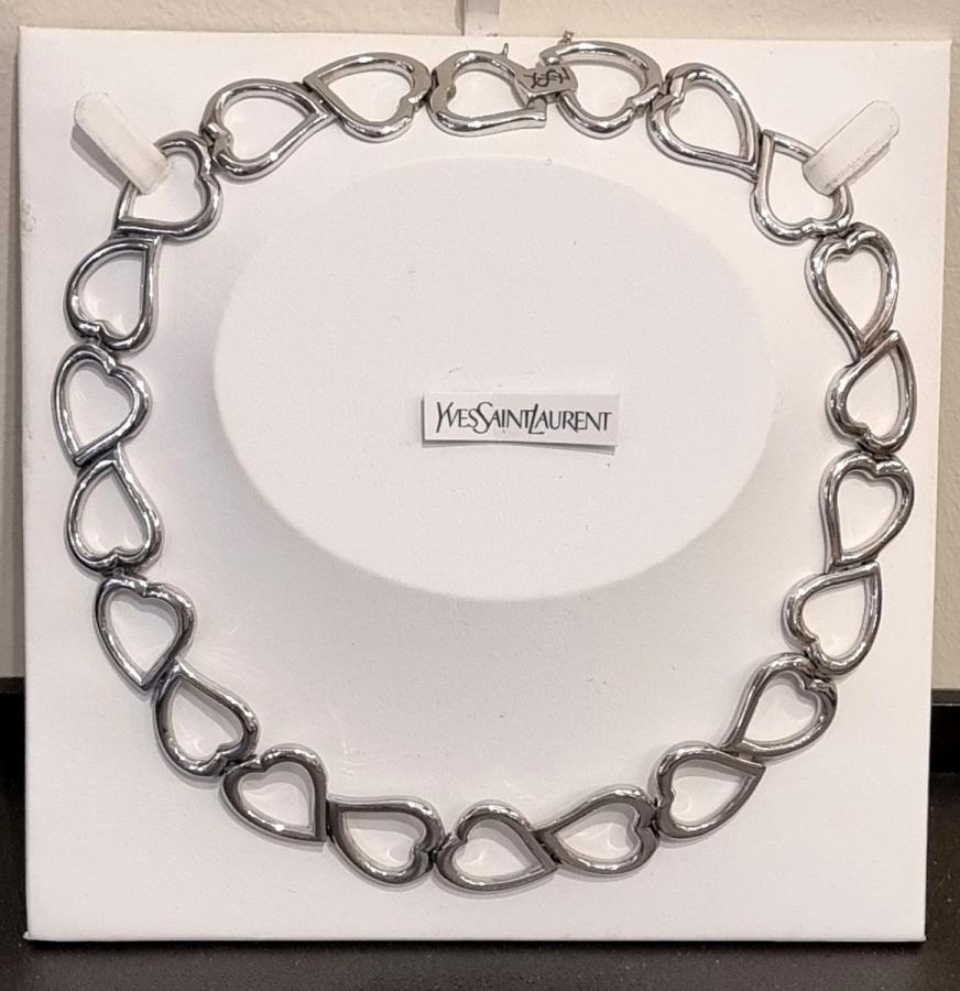 Yves Saint Laurent Necklace Collection Silver , More Informations...