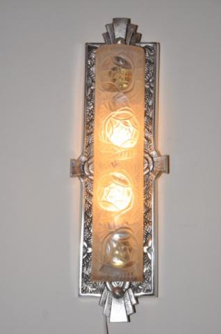 DEGUE pair of sconce ART DECO, More Informations...