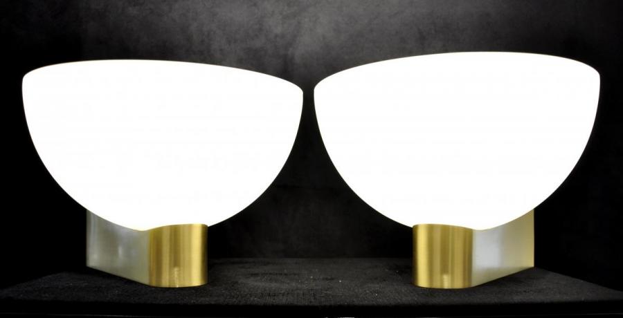 Genet & Michon Pair Of Wall Lamps Design Circa 1940 , More Informations...