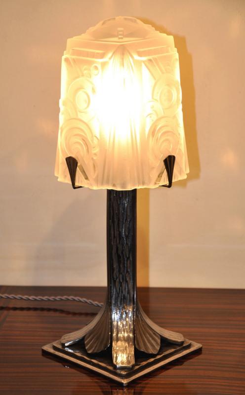 MULLER FRERES LAMP ART DECO 1930, More Informations...