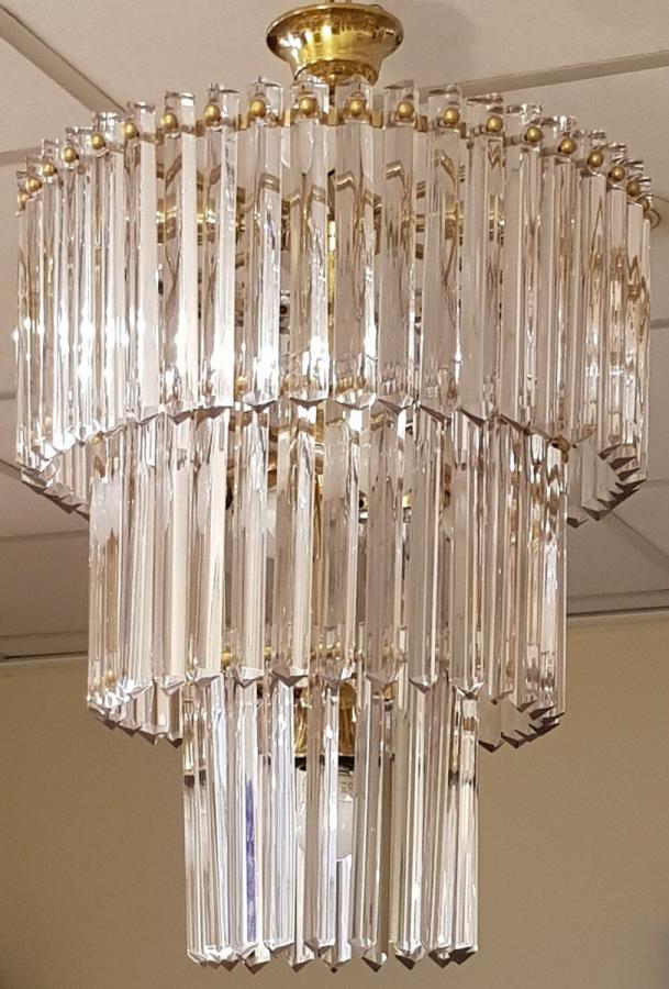 Paolo Venini Murano Chandelier Design 1970 , More Informations...