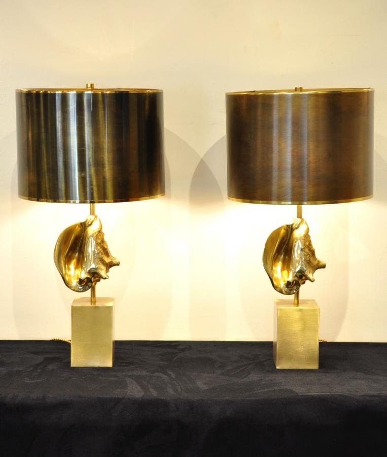 Maison Charles Paire Lampes Aperix Design 1970 , Plus d'infos...