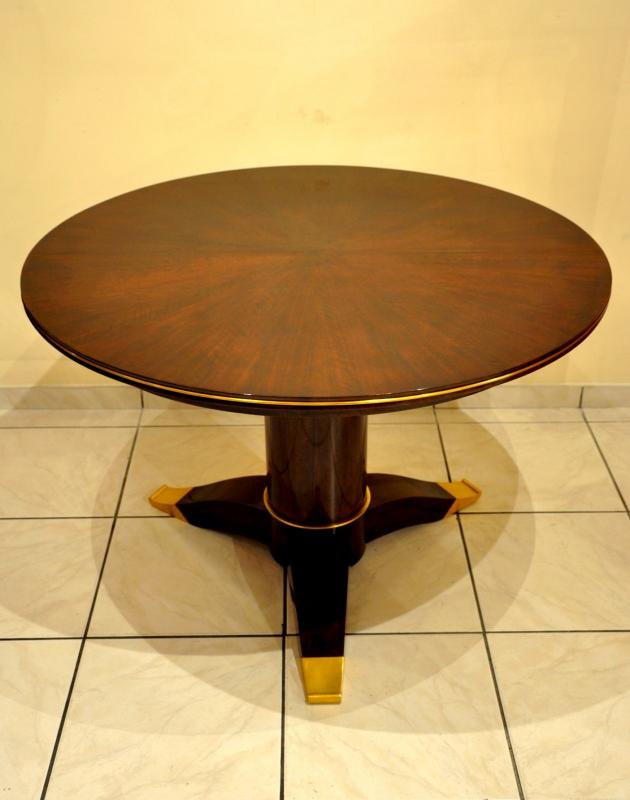  JULES LELEU TABLE GuÃ©ridon Ã  systÃ¨me PALISSANDRE 1956, Plus d'infos...