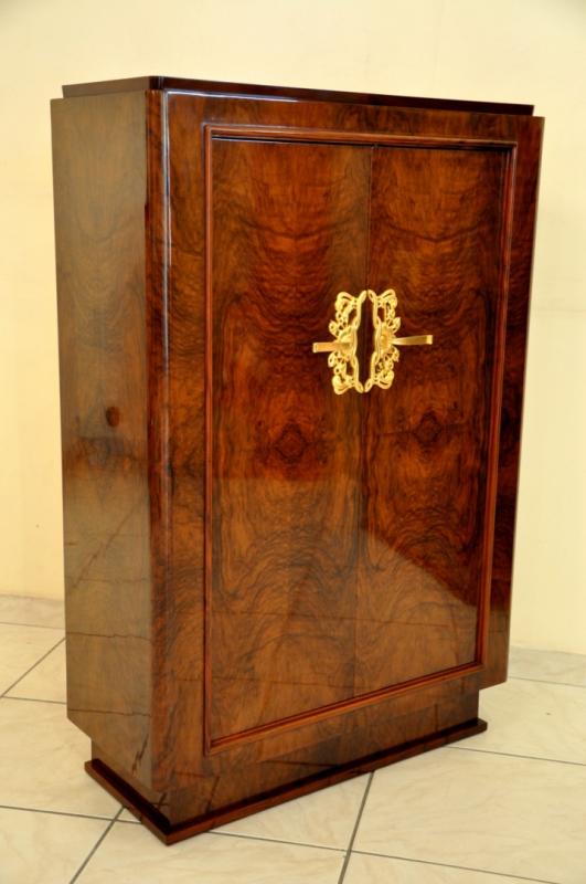 JULES LELEU PAIRE de CABINETS ART DECO 1937, Plus d'infos...