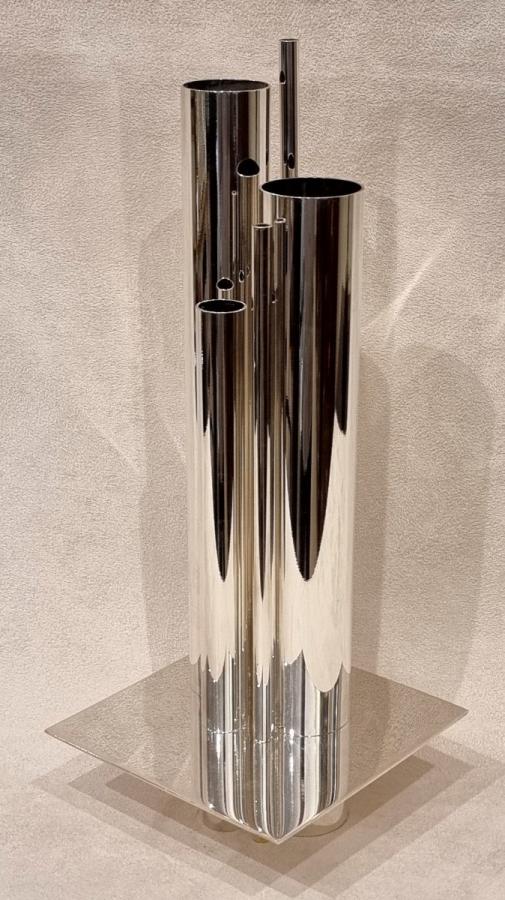 Gio Ponti Christofle Gallia Vase Orgue Design 1950 , Plus d'infos...