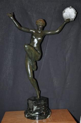 GUIRAUD RIVIERE bronze figure ART DECO, More Informations...