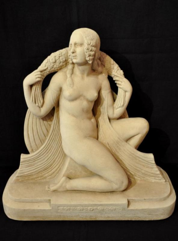 JOE DESCOMPS dit CORMIER SCULPTURE TERRE CUITE ART DECO  , Plus d'infos...