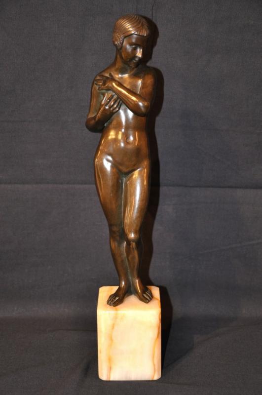 LOPEZ & GORINI  frÃ¨res SCULPTURE BRONZE ART DECO, More Informations...