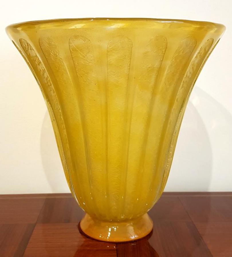 Daum Nancy France Vase Art DÃ©co 1930 , Plus d'infos...