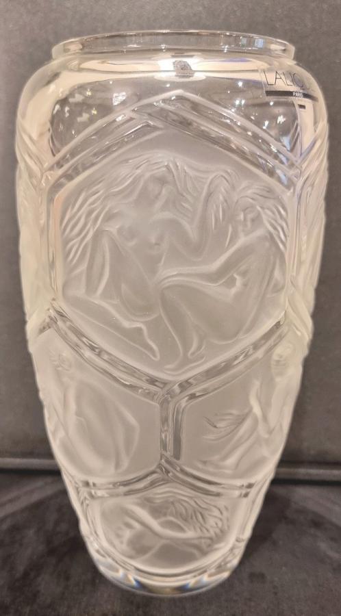 Lalique Marie-Claude Vase Néreïdes Cristal , Plus d'infos...
