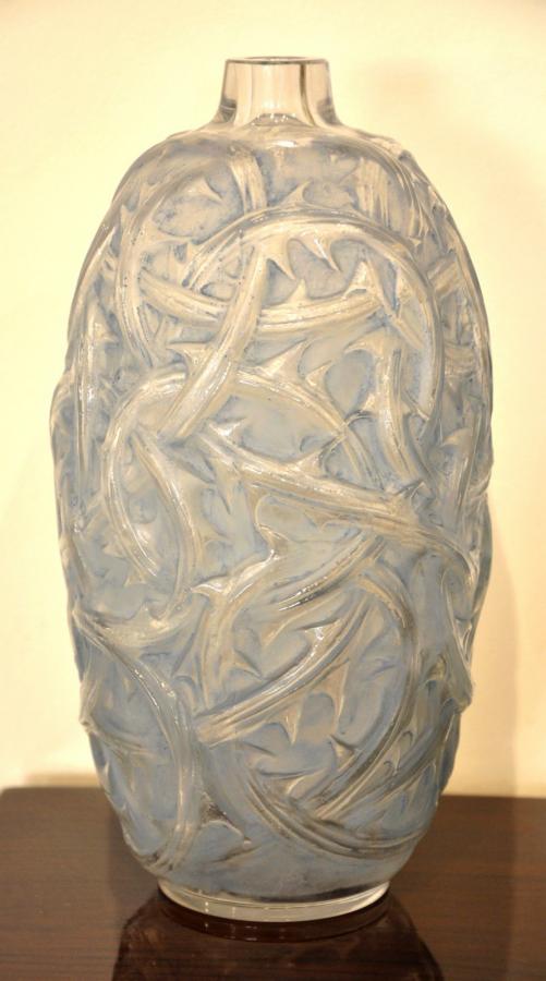 RenÃ© Lalique Vase Ronces Art DÃ©co 1921 , Plus d'infos...